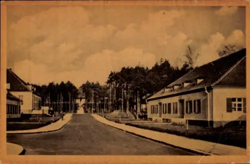 Ak Ostseebad Zempin auf Usedom, Kreuzung