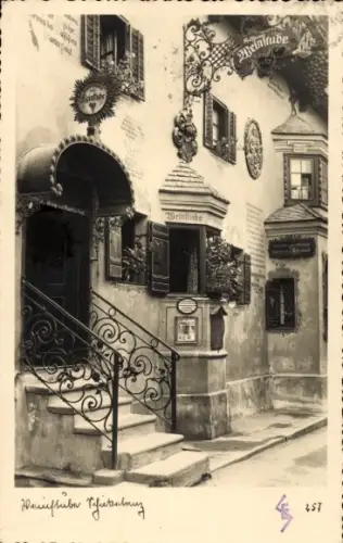 Ak Kufstein in Tirol, Weinstube Schiketanz