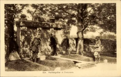 Ak Bialszewa Polen, Heldengräber