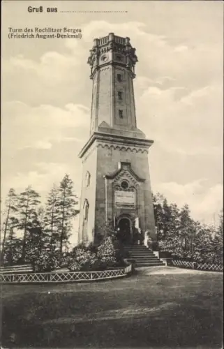 Ak Rochlitz in Sachsen, Turm des Rochlitzer Berges 