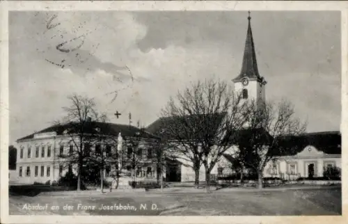 Ak Absdorf Niederösterreich, an der Franz Josefsbahn, Kirche