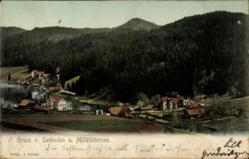 Ak Seeboden am Millstätter See Kärnten,  Millstätter See, Verlag J. Steiner