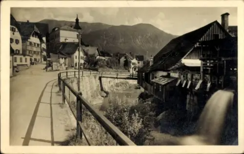 Ak Ebensee in Oberösterreich, Teilansicht der Ortschaft
