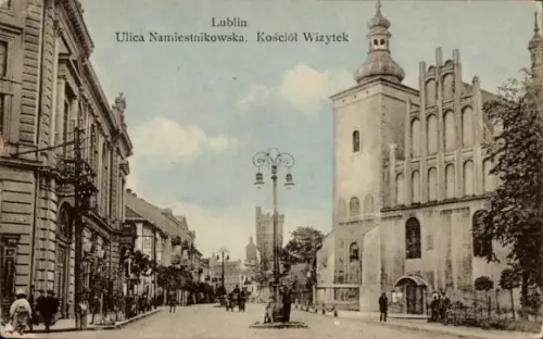 KP Lublin, Polska, Ulica Namiestnikowska, Kościół Wizytek