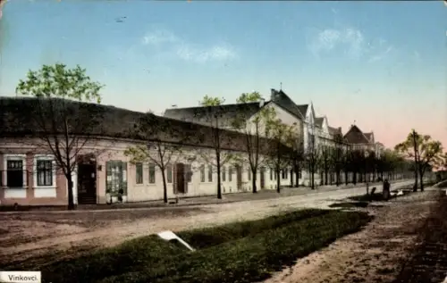 Ak Vinkovci Kroatien, Gesamtansicht