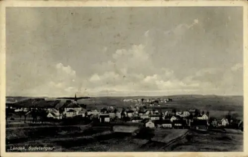 Ak Otročín Landek Region Karlsbad, Gesamtansicht