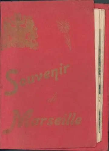 15 Ak im Umschlag Marseille Bouches du Rhône, Edition P. B.. Marseille