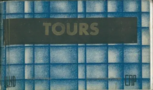 9 Ak im Umschlag Tours Indre et Loire