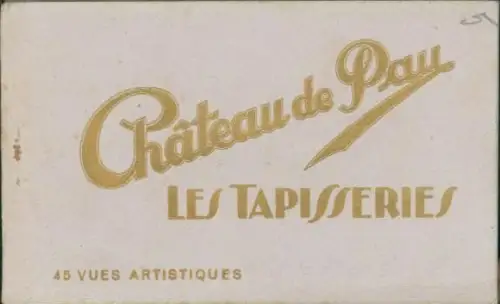 45 Ak im Umschlag Pau Château de Pau,  Les Tapisseries