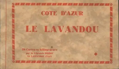 20 Ak im Umschlag Le Lavandou Var