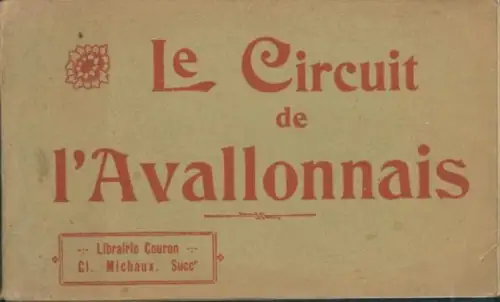 12 Ak im Umschlag Le Circuit de i Avallonnais