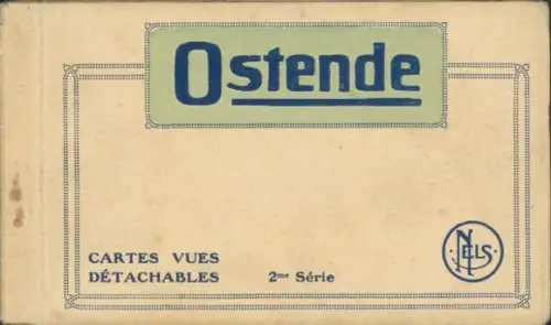 10 Ak im Umschlag Oostende Ostende Westflandern, Serie 2