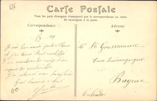Ak Paris VII, Rond Point, Militärschule