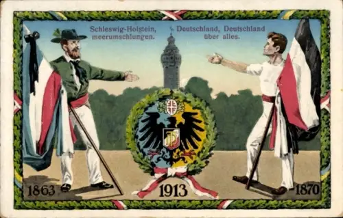 Wappen Ak Leipzig in Sachsen, 12. Deutsches Turnfest 1913