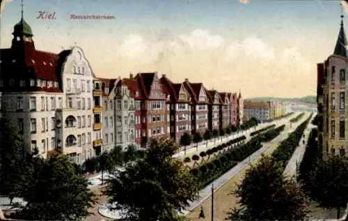 Ak Düsternbrook Kiel,  Esmarchstraße