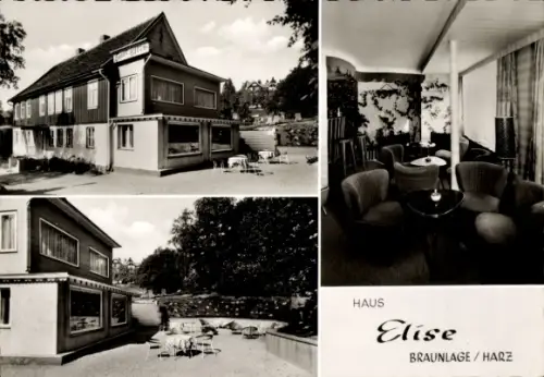 Ak Braunlage im Harz, Haus Elise