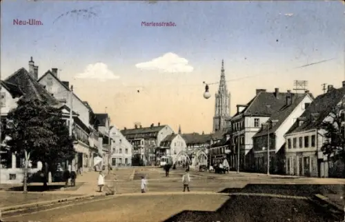 Ak Neu Ulm in Schwaben, Marienstraße