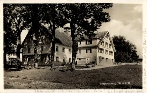 Ak Lenningen in Württemberg, Diepoldsburg, Gasthof