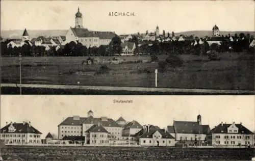 Ak Aichach in Schwaben,  Strafanstalt