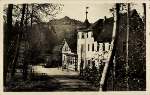 Ak Römhild in Thüringen, Hotel Pension Waldhaus