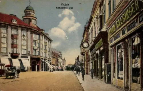 Ak Osijek Essegg Kroatien, Kapucinska ulica