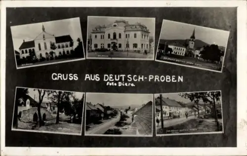 Ak Nitrianske Pravno Deutsch Proben Slowakei, Ortsansichten