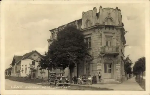 Ak Sadská Mittelböhmen, Hotel Vanicek