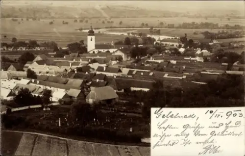 Foto Ak Ungarn, Ortspanorama