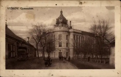 Ak Vyškov Wischau Südmähren, Gymnasium