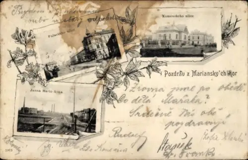 Ak Mariánské Hory Moravská Ostrava Mährisch Ostrau Region Mährisch Schlesien, Gesamtansicht