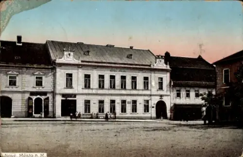 Ak Nové Město na Moravě Neustadtl Region Hochland, Gebäude