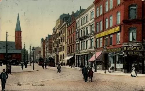 Ak Kiel, Sophienblatt, Restaurant