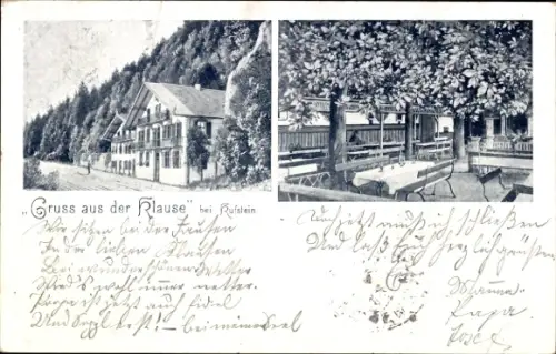 Ak Kufstein in Tirol, Gasthaus Klause