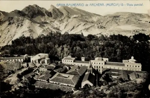 Ak Archena Murcia, Gran Balneario, Teilansicht