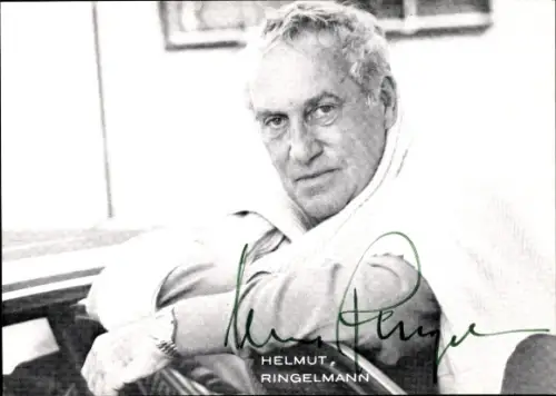 Ak Filmproduzent Helmut Ringelmann, Portrait, Autogramm
