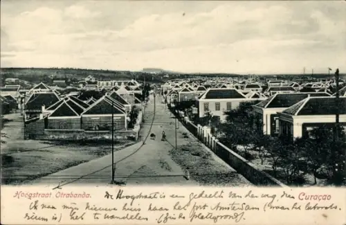 Ak Otrabanda Curaçao Niederländische Antillen Karibik, Hoogstraat