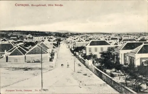 Ak Otrabanda Curaçao Niederländische Antillen Karibik, Hoogstraat