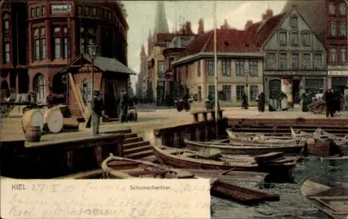 Ak Kiel, Schumachertor, Boote