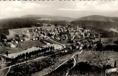 Ak Hahnenklee Bockswiese Goslar im Harz, Gesamtansicht