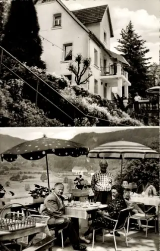 Ak Muggendorf Wiesenthal Fränk. Schweiz, Haus Talblick mit Terrasse