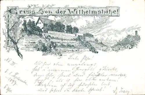 Litho Bad Wilhelmshöhe Kassel in Hessen?, Gebäude
