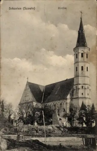 Ak Šiauliai Schaulen Litauen, Kirche, Außenansicht