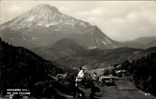 Ak Annaberg in Niederösterreich, Gesamtansicht, Ötscher