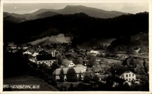 Ak Hohenberg in Niederösterreich, Gesamtansicht