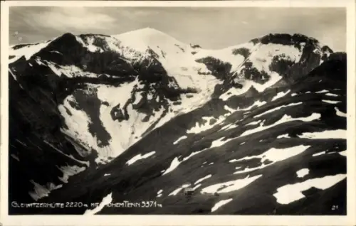 Foto Ak Fusch an der Großglocknerstraße in Salzburg, Gleiwitzer Hütte am Hohen Tenn