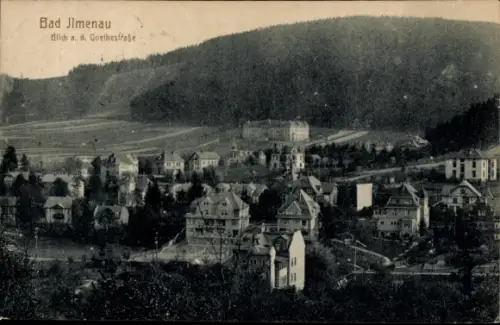 Ak Ilmenau in Thüringen,  Goethestraße