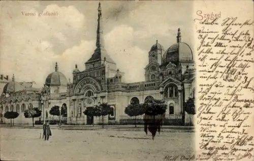 Ak Szeged Segedin Ungarn, Anna-Bad