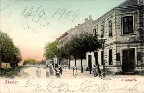 Ak Wien 22 Donaustadt, Klostergasse