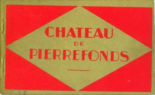 20 Ak im Umschlag Chateau de Pierrefonds