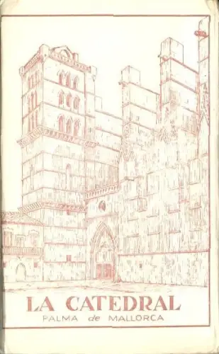 10 Ak im Umschlag Palma de Mallorca Balearische Inseln, Kathedrale